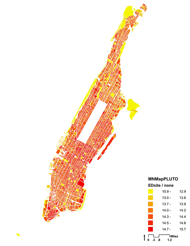 Building emergy analysis of Manhattan: Density parameters for high-density and high-rise developments 3
